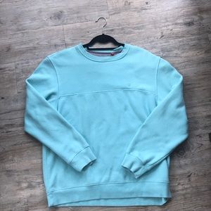 Aqua crew neck Izod sweatshirt